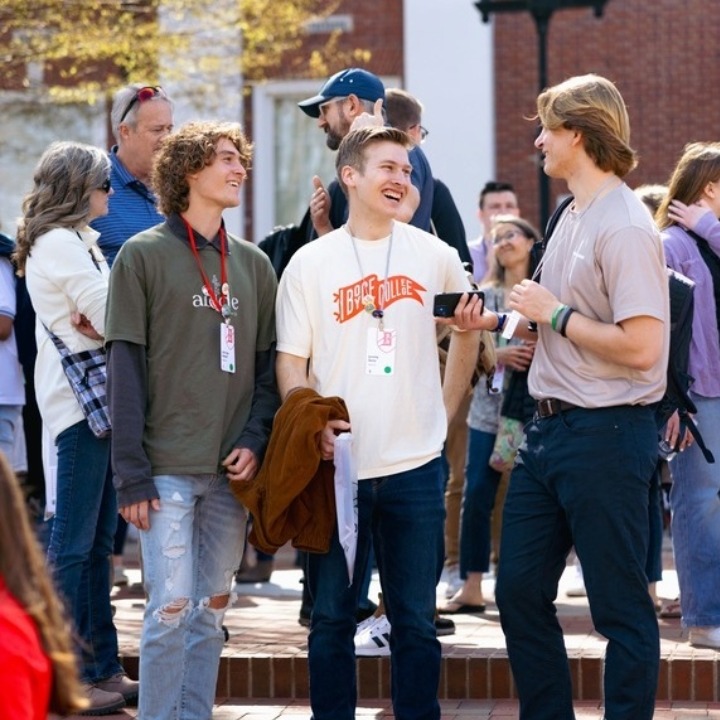 Boyce students on a visit