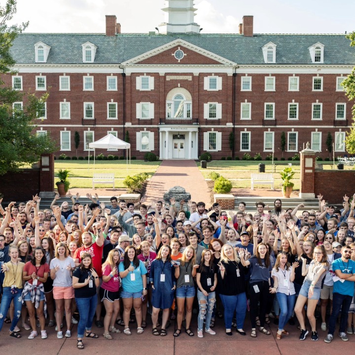Group photo of Boyce students