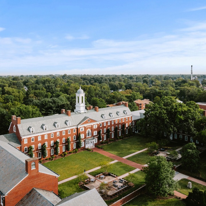 Arial view of Boyce College