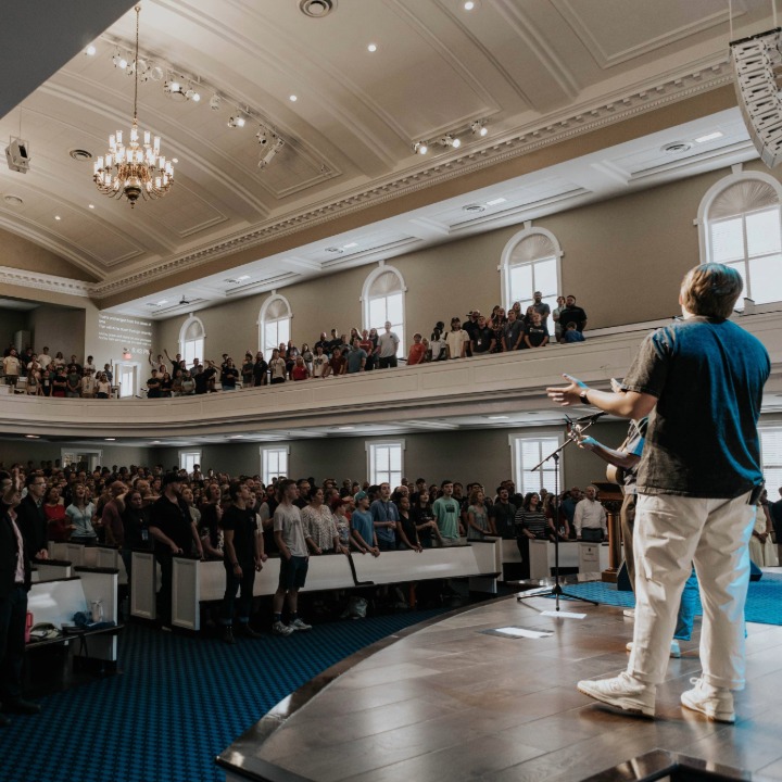 Chapel worship service