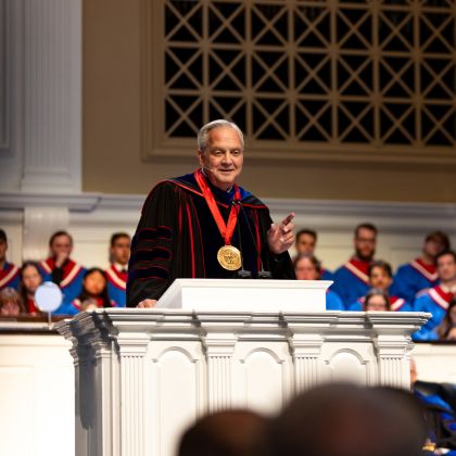 Dr. Mohler Fall Convocation