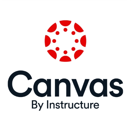 The logo of Canvas by Instructure