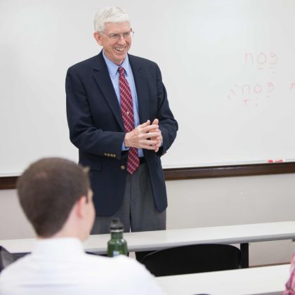 Tom Nettles teaching