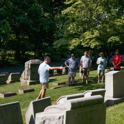 Cave Hill cemetery tour
